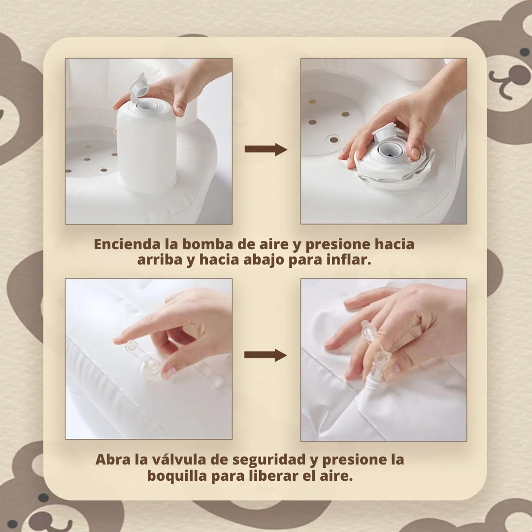 Sofá Inflable Para Bebé