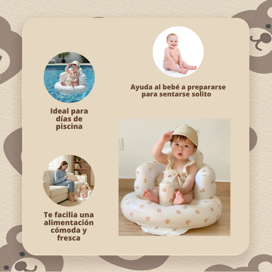 Sofá Inflable Para Bebé